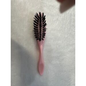 Stance Mini Hair Brush Pink Travel Size Detangling Smoothing Brush 6 Inch